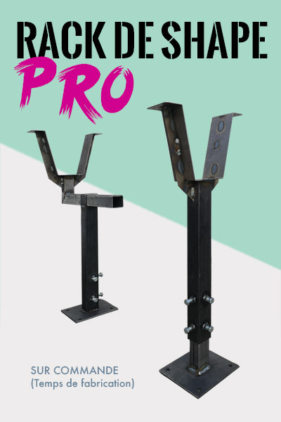 Rack de shape professionnel