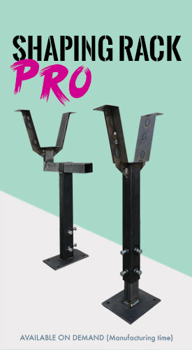 Professional shaping rack